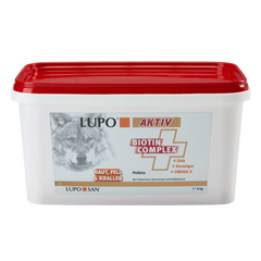 Харчова добавка для шкіри і шерсті собак LUPO AKTIV Biotin Complex Luposan