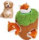 Іграшка-пазл "Гра у хованки з лисичкою" для собак та для цуценят маленьких та середніх собак, Small