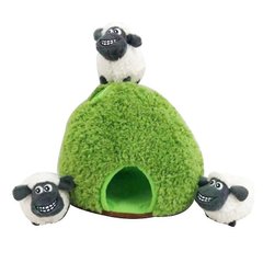 Іграшка-пазл "Гра у хованки з овечками" для собак та для цуценят маленьких та середніх собак Derby