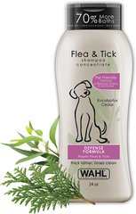 Шампунь от блох и клещей для собак Wahl Flea & Tick Repelling с эвкалиптом, кедром и розмарином WAHL