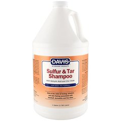 Шампунь с серой и дегтем Davis Sulfur & Tar Shampoo для собак Davis Veterinary