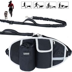 Поясная сумка для выгула собак c поводком Dog Walking Waist Belt Bag Derby