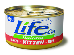Консерва для котят LifeNatural Говядина (Beef), 85 г LifeNatural